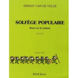 Solfège populaire basé sur le rythme - clé de sol