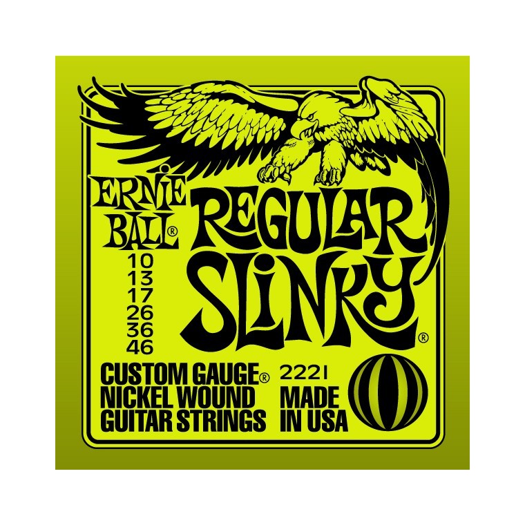 Cordes élect. Ernie Ball light 10-46