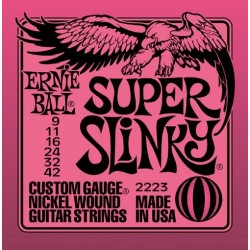 Cordes élect. Ernie Ball Super Slinky 9-42