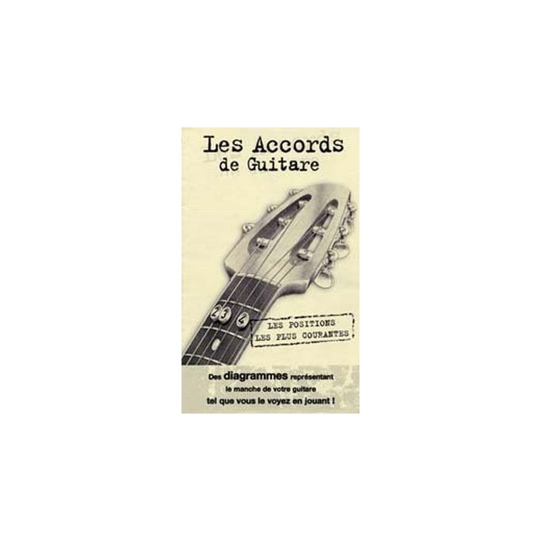 Le Livre D'Accords De Guitare: Accords De Guitare Acoustique