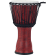 Djembe Pearl Rope Tuned Molten Scarlet 10"