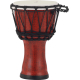 Djembe Pearl Rope Tuned Molten Scarlet 7"