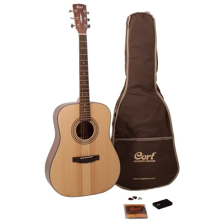 Pack Guitare folk Cort Earth OP