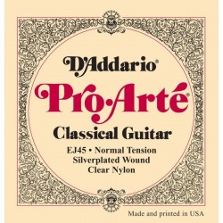 Cordes classique D'Addario Tension Normale