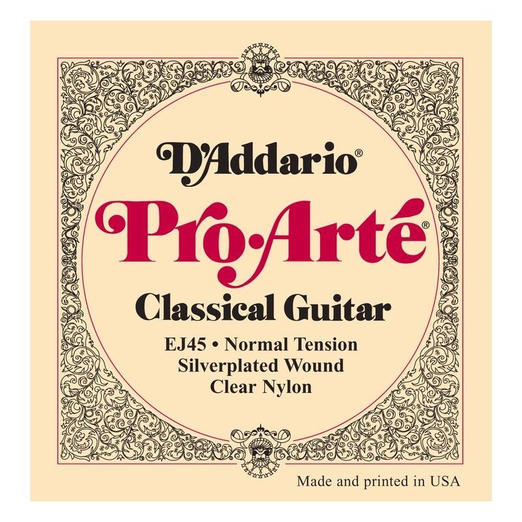 Cordes classique D'Addario Tension Normale