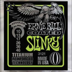 Cordes élect. Ernie Ball Regular Slinky Titanium 10-46
