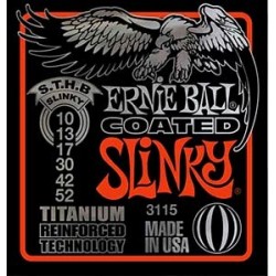 Cordes élect. Ernie Ball Slinky Top Heavy Bottom Titanium 10-52