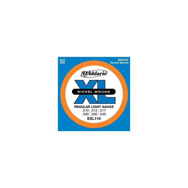 Cordes élect. D'Addario Regular Light 10-46