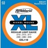 Cordes élect. D'Addario Regular Light 10-46