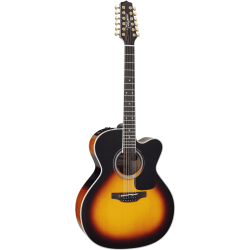 Takamine P6JC-12BSB 12 Cordes Electro