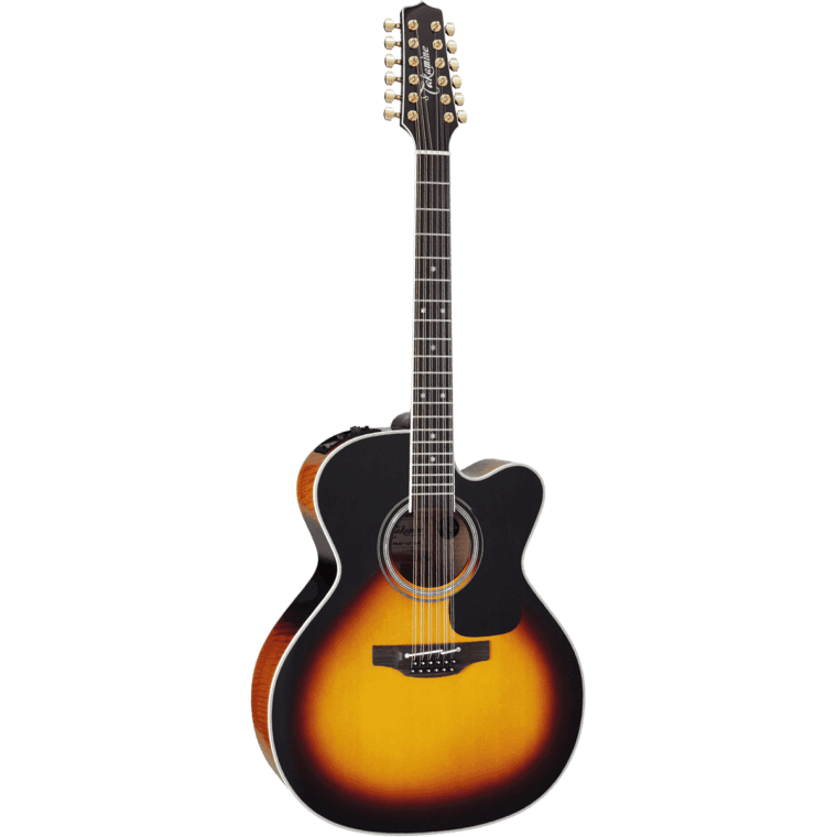 Takamine P6JC-12BSB 12 Cordes Electro