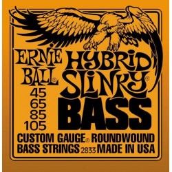 Cordes basse Ernie Ball Super Slinky 45-105