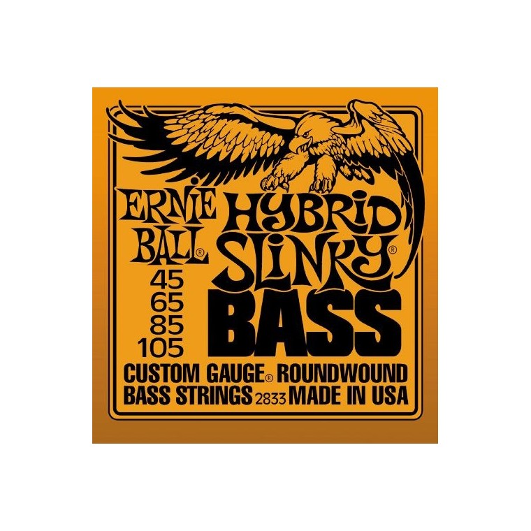 Cordes basse Ernie Ball Super Slinky 45-105