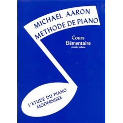 Aaron - Méthode de piano - Cours élémentaire - 1er volume