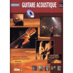 Débutant Guitare acoustique - Méthode avec CD