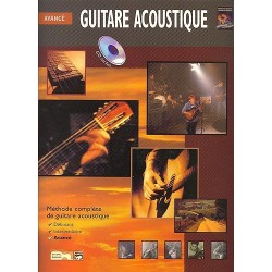Avancé Guitare acoustique - Méthode avec CD