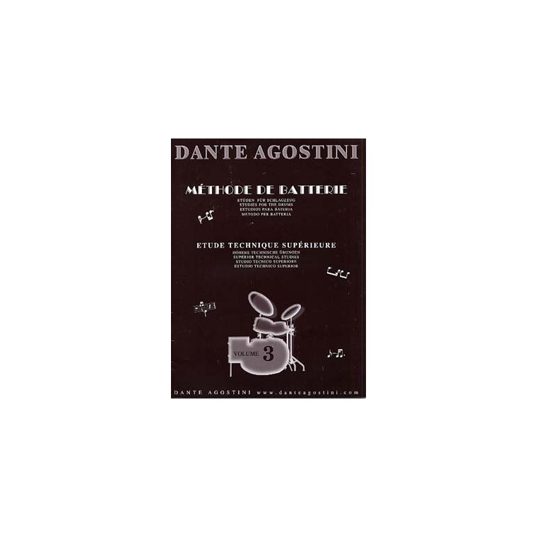 Agostini - Méthode de batterie - Vol.3