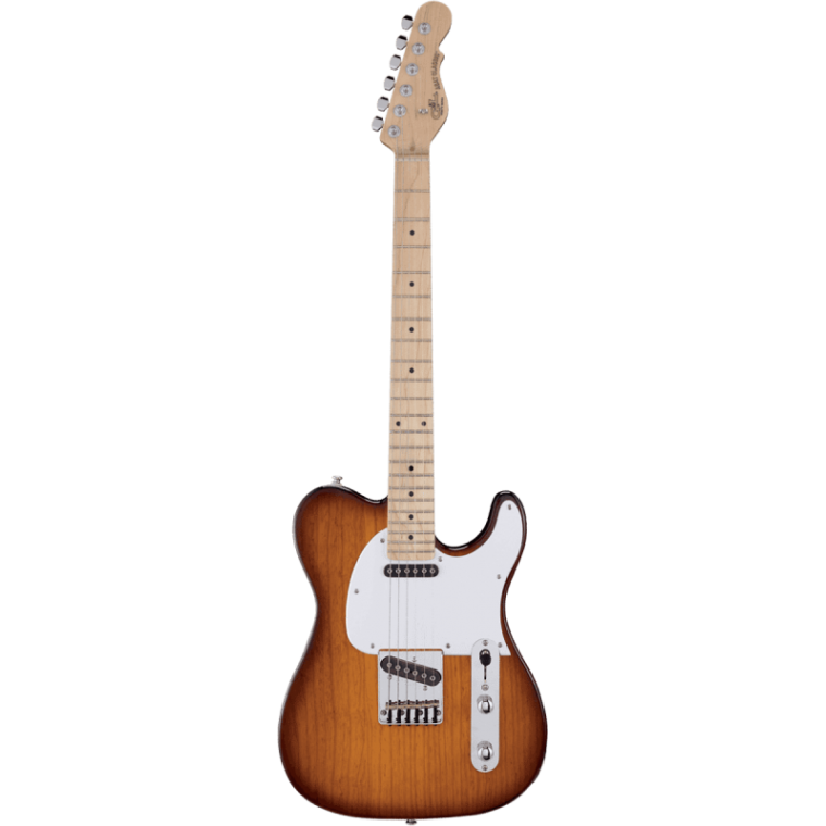 G&L Tribute Asat Semi-Hollow Tobacco Sunburst