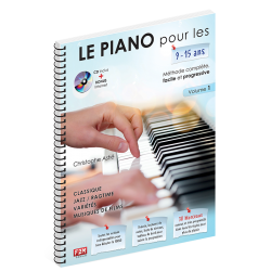 Astié - Le piano pour les 9/15 ans - Volume 1