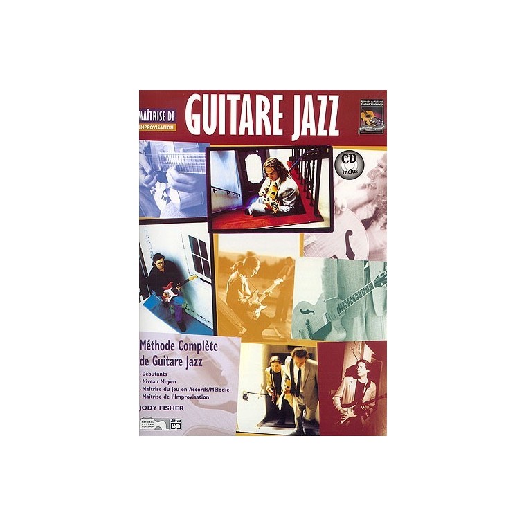 Maîtrise de l'improvisation Guitare jazz - Méthode avec CD