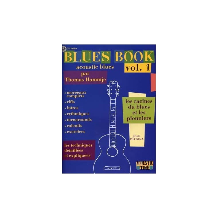 Blues Book - Acoustic Blues - Vol.1 - Méthode avec CD