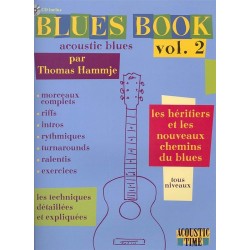 Hammje - Blues Book - Acoustic Blues - Vol.2 - Méthode avec CD
