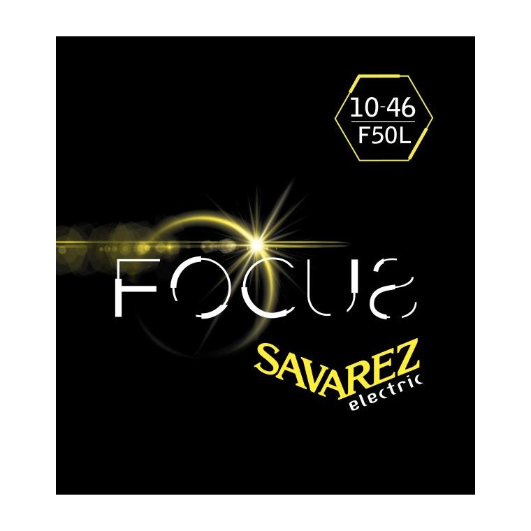 Cordes Savarez Focus guitare électrique 10-46