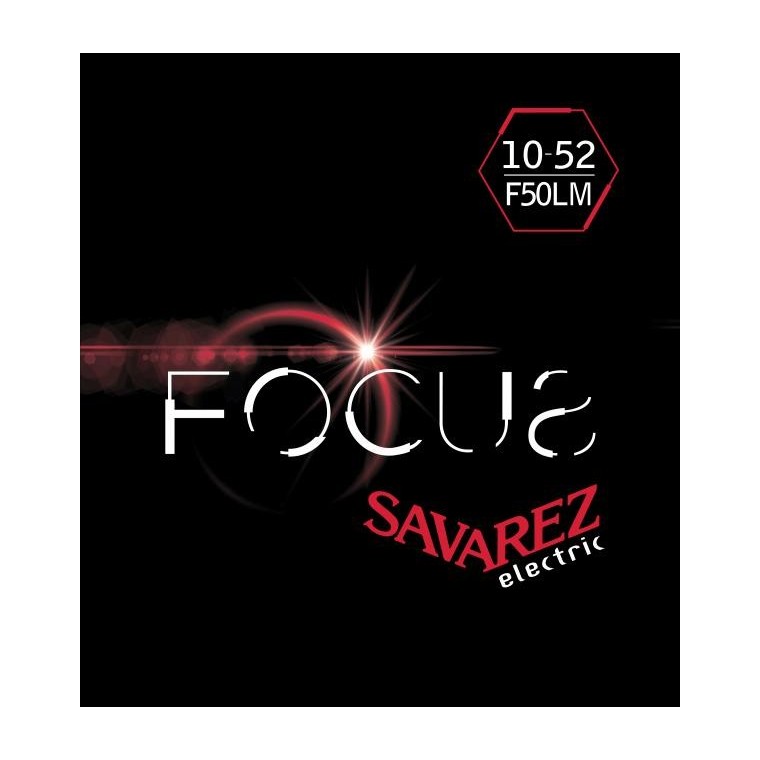 Cordes Savarez Focus guitare électrique 10-52