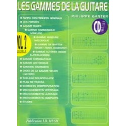 Ganter - Les gammes de la guitare - Vol.2- Avec CD