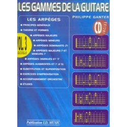 Ganter - Les gammes de la guitare - Vol.3- Avec CD