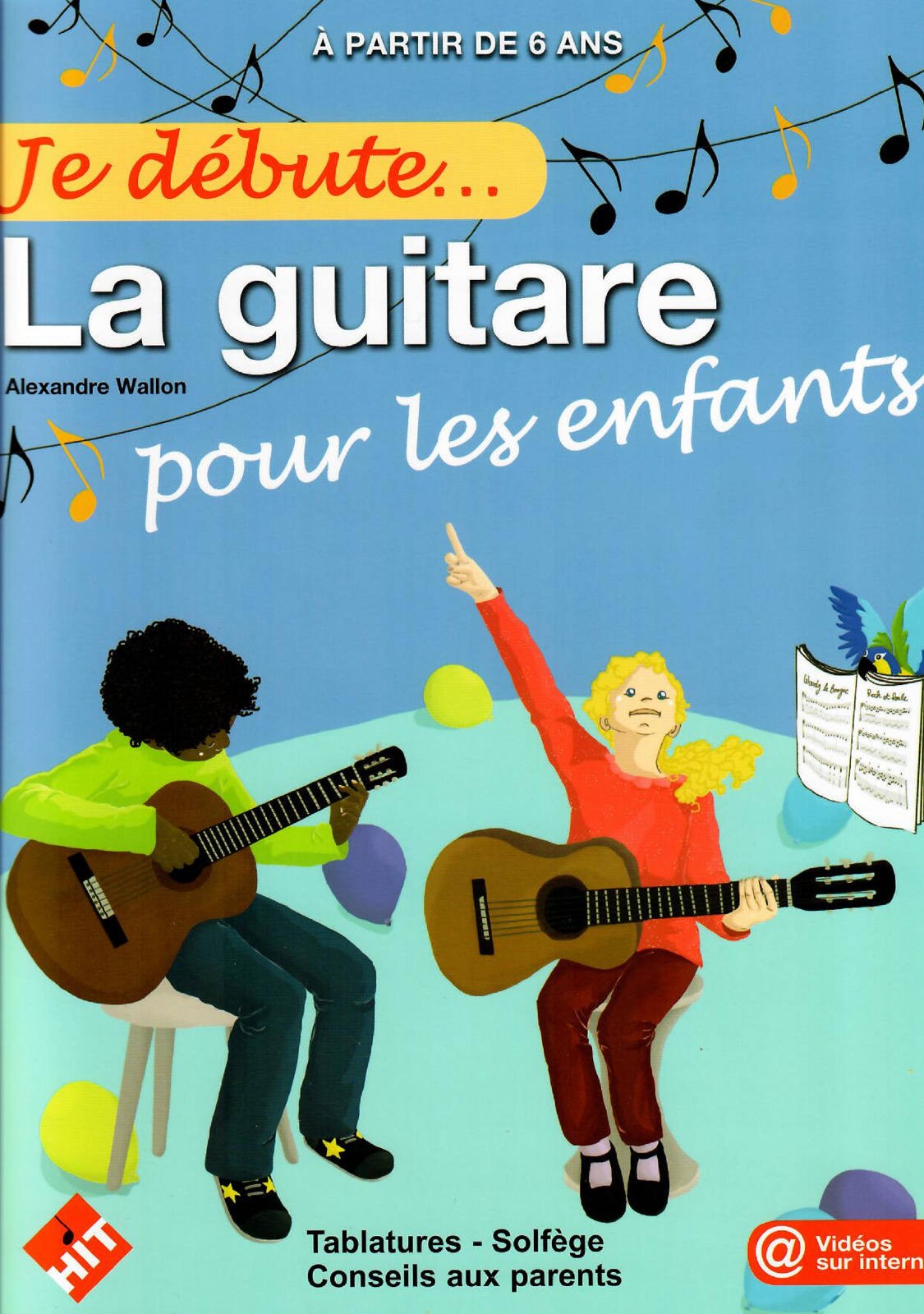 Une méthode de guitare dynamique et sérieuse pour les enfants.