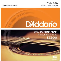 Cordes folk d'Addario Extra Light 10-50