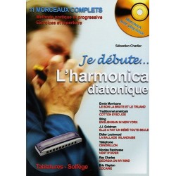 Charlier - Je débute...l'harmonica diatonique - Avec CD