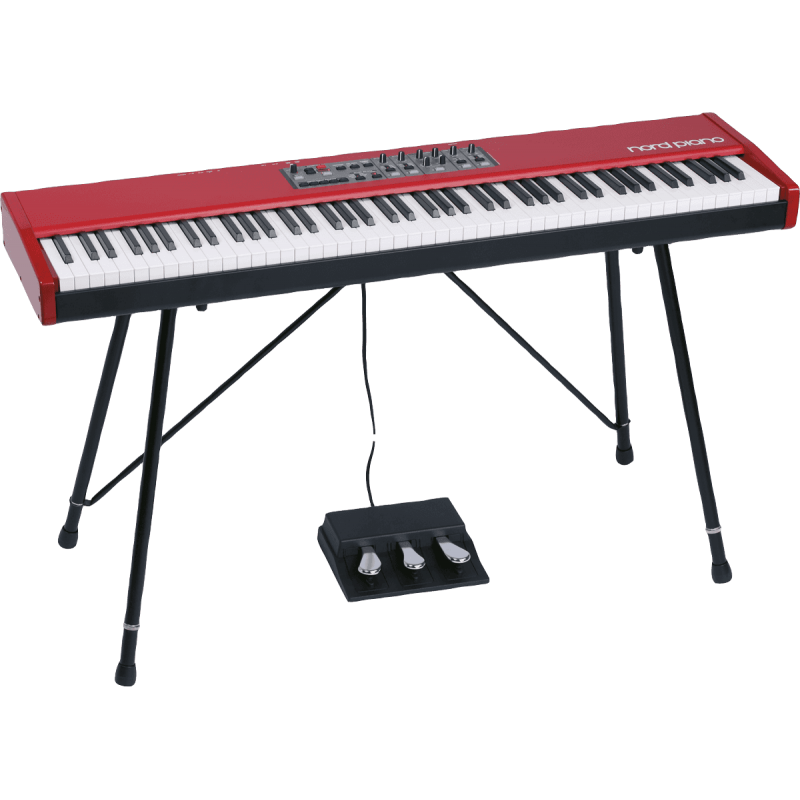 Support à Deux Niveaux Détachable Pour Piano Numérique/Clavier - Extension Métallique Stable, Hauteur ~33cm | Pour Musiciens, Étudiants & Studios