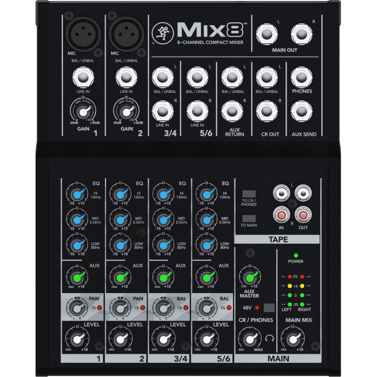 Table de mixage MACKIE MIX8