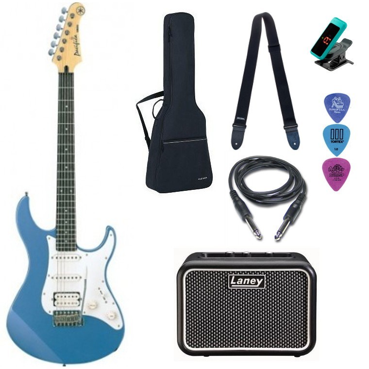 Pack guitare électrique Yamaha + ampli Laney + accessoires