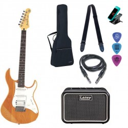 Pack guitare électrique Yamaha + ampli Laney + accessoires