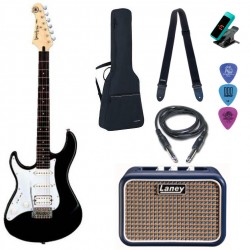 Pack guitare électrique Yamaha + ampli Laney + accessoires