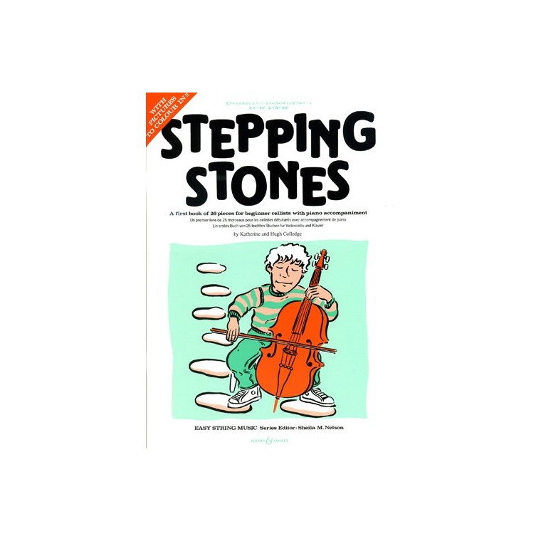 Colledge - Stepping Stones - Méthode de violoncelle débutant - First book