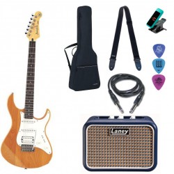 Pack guitare électrique Yamaha + ampli Laney + accessoires