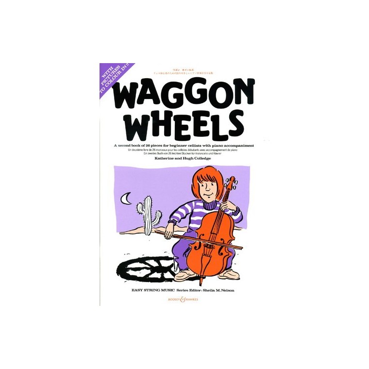 Colledge - Waggon Wheels - Méthode de violoncelle débutant - Second book