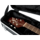 Etui guitare folk Dreadnought ABS Deluxe