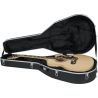 Etui guitare folk format Jumbo ABS Deluxe