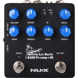 Nux Bass Preamp Melvin Lee Davis