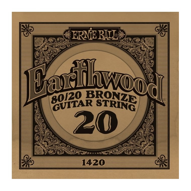 Ernie Ball 020 Earthwood 80/20 Bronze