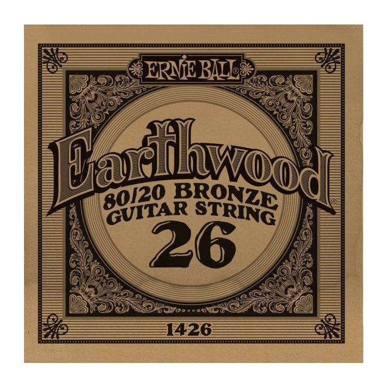 Ernie Ball 026 Earthwood 80/20 Bronze