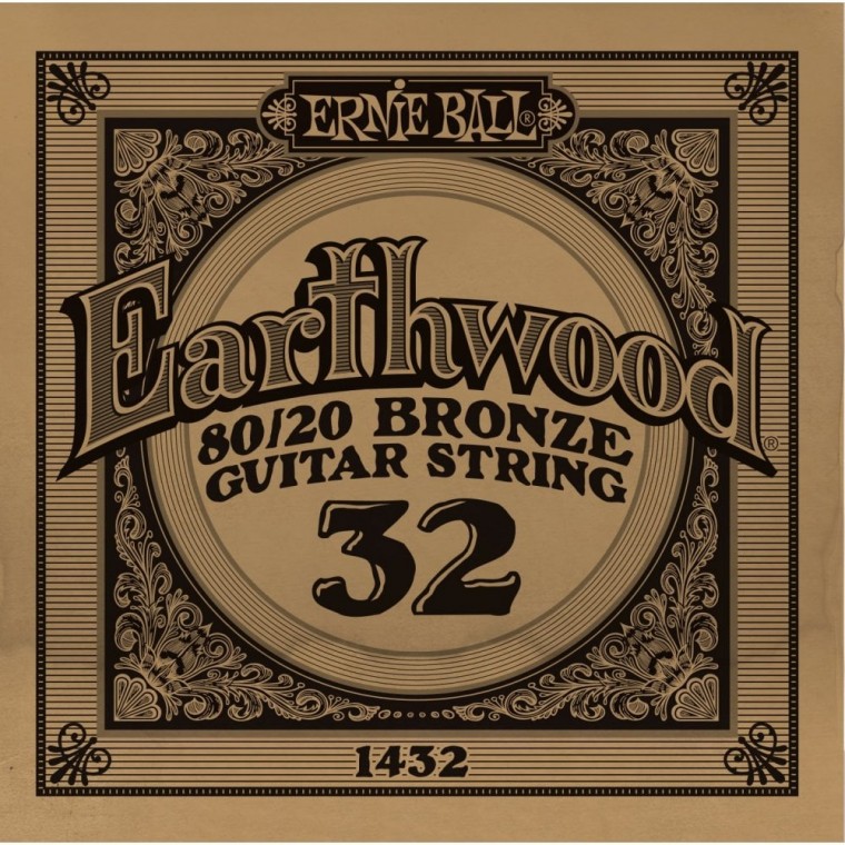 Ernie Ball 032 Earthwood 80/20 Bronze
