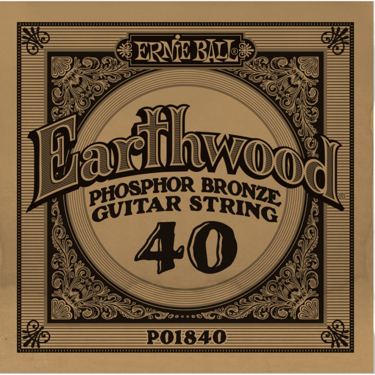 Ernie Ball 040 Earthwood 80/20 Bronze