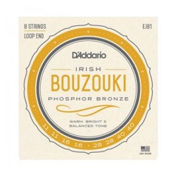 Cordes pour bouzouki irlandais d'Addario EJ81