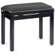 Banquette piano Stagg PB39 Noire brillant